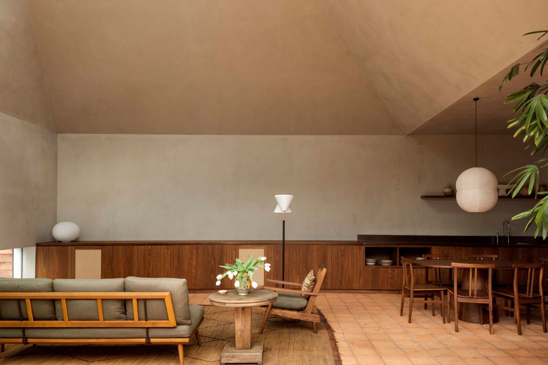 Rockcote Otsumigaki Japanese Clay/Lime Finishes from Resene Construction Systems used in the Super Taper project by Jack McKinney Architects.