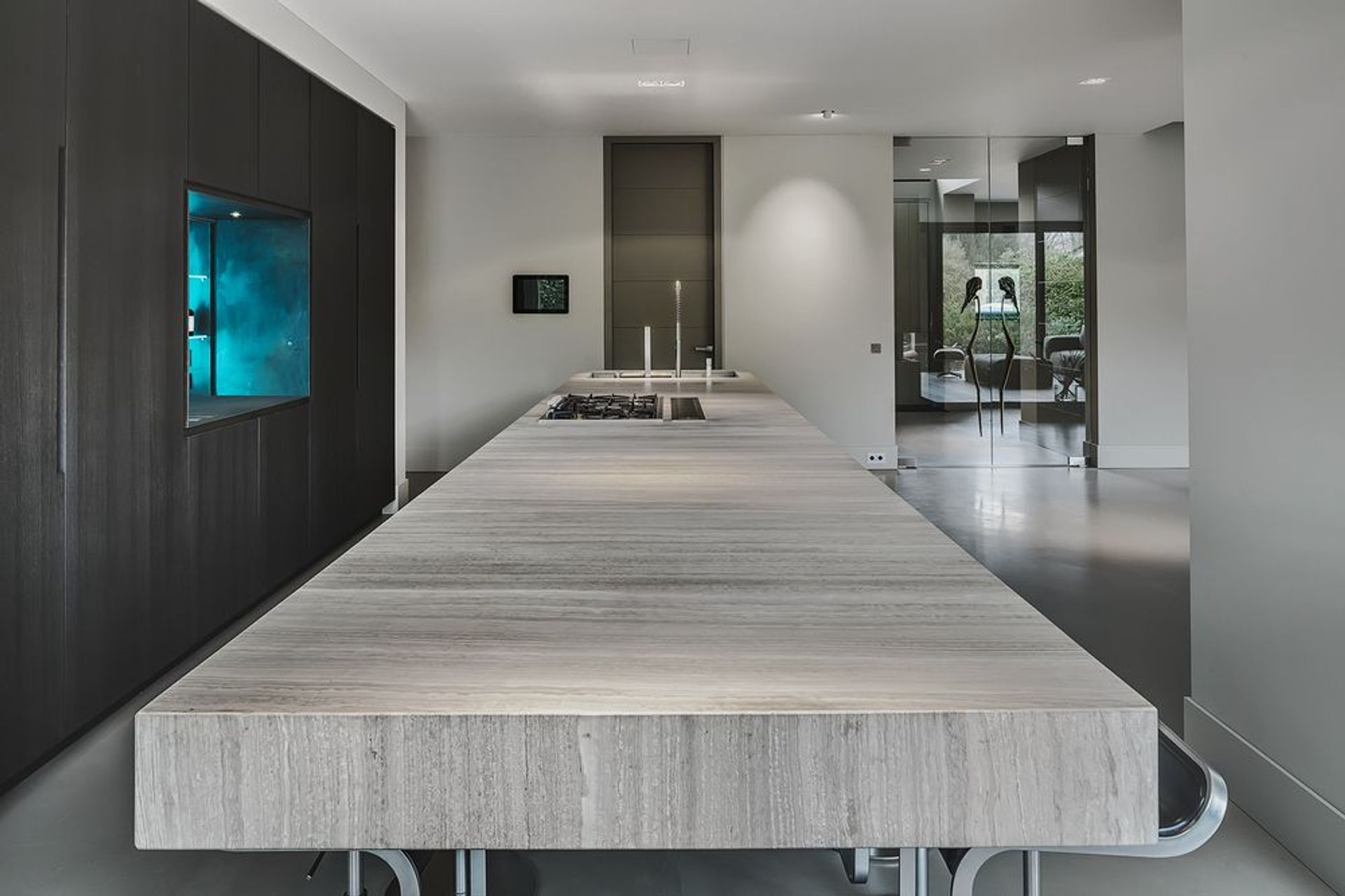 Grey Oak Marble natural stone benchtop from Designsource