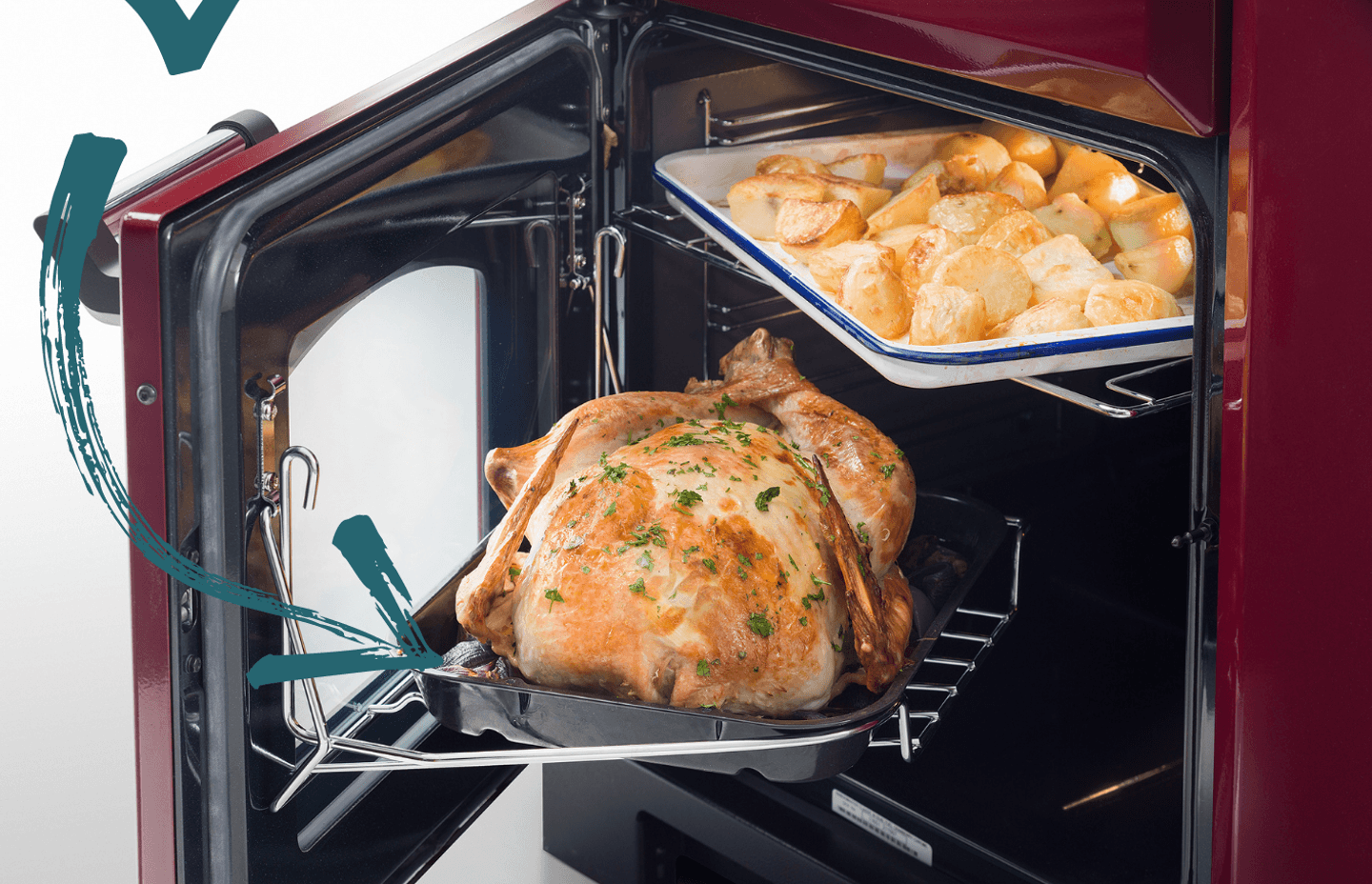 What Falcon parts and accessories can be placed in the dishwasher?