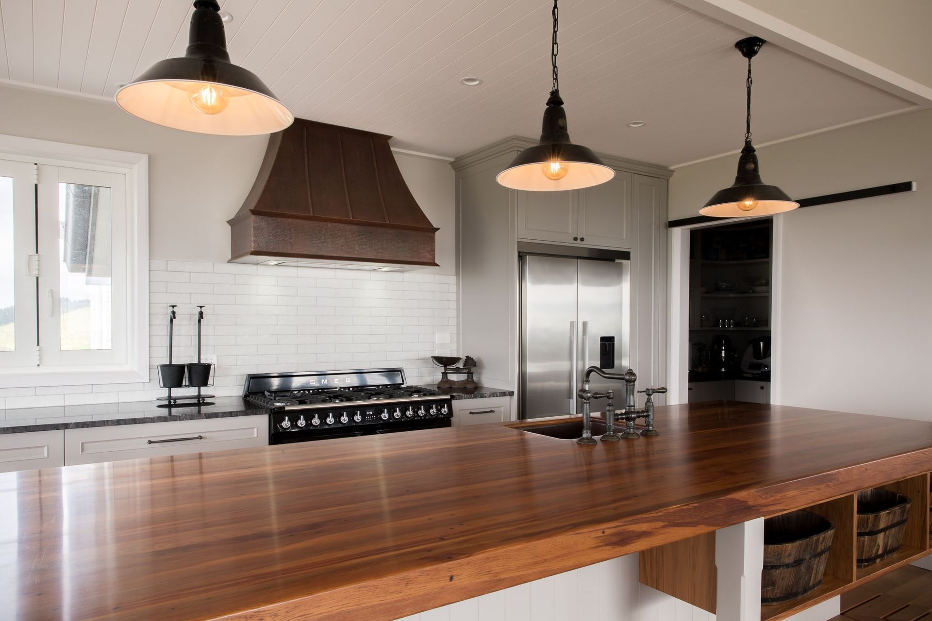 Heart Rimu Benchtop from The Woodsmiths