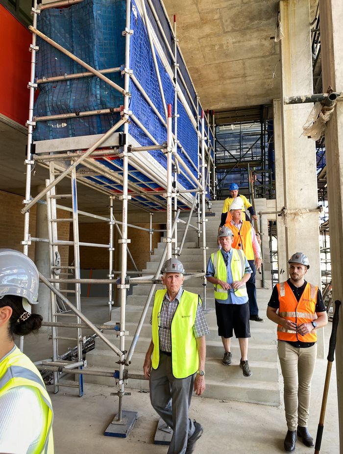 Visitors to the site