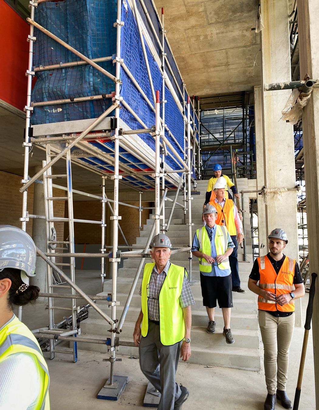 Visitors to the site