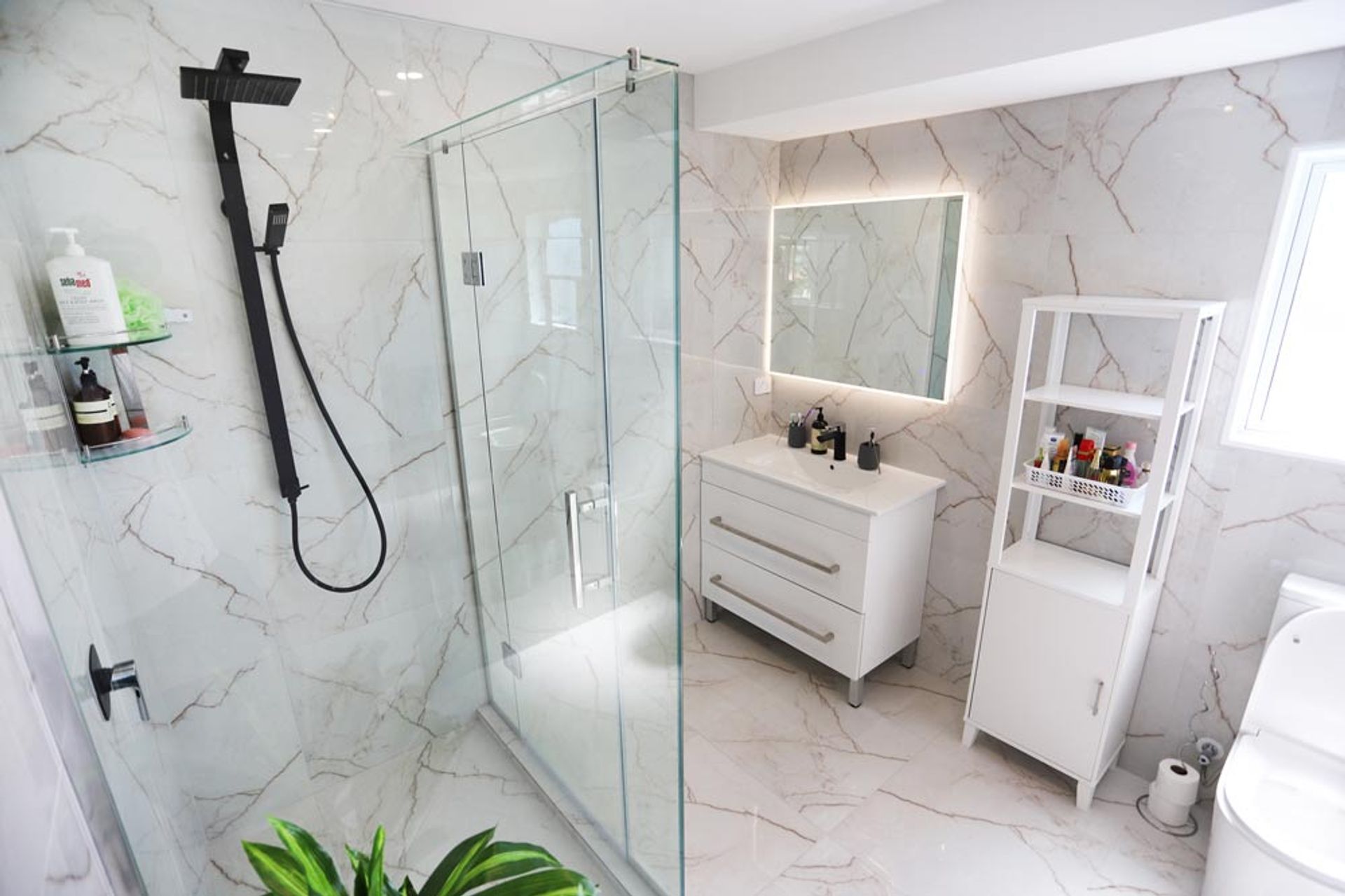 AFTER we renovated an ensuite