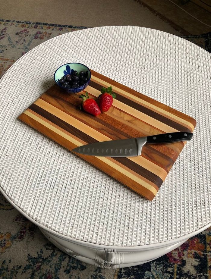 Rainbow Chopping Boards from Steven Giannuzzi Furniture