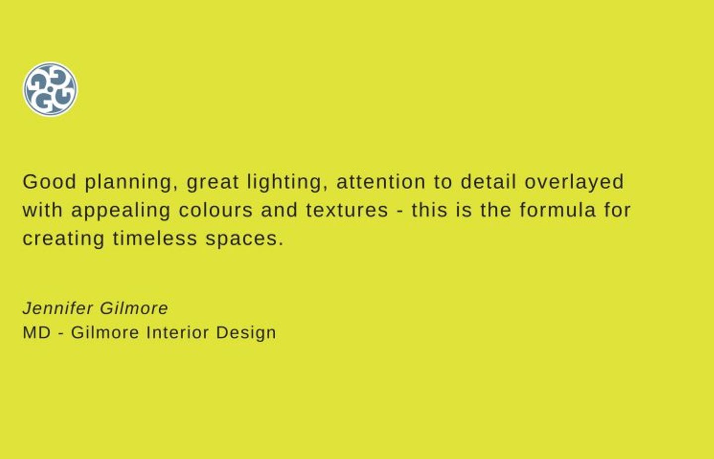 Meet the Designer: Jennifer Gilmore