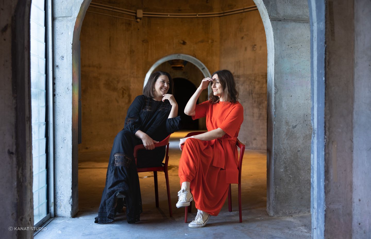 Natalia Glucina and Kate Pilot from Kanat Studio