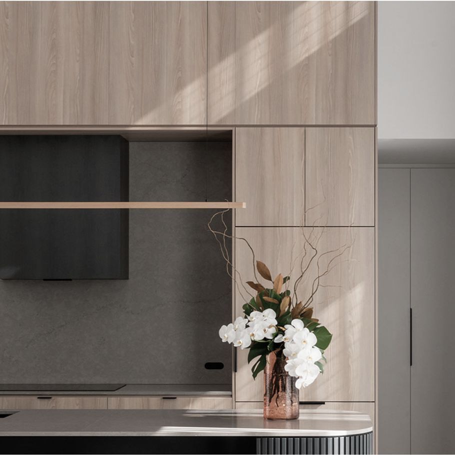 The dichotomous worlds of fine lighting and solid timber unite in each of these striking handcrafted pendants