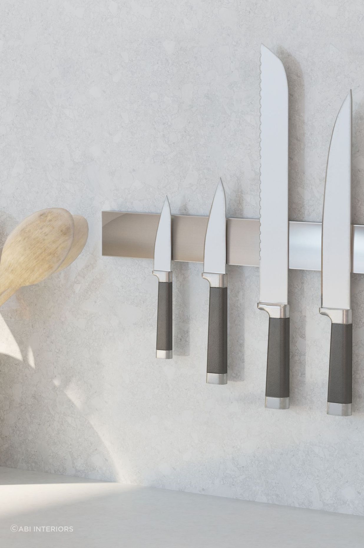 ABI Kenzo Kitchen Magnetic Knife Rack from ABI Interiors