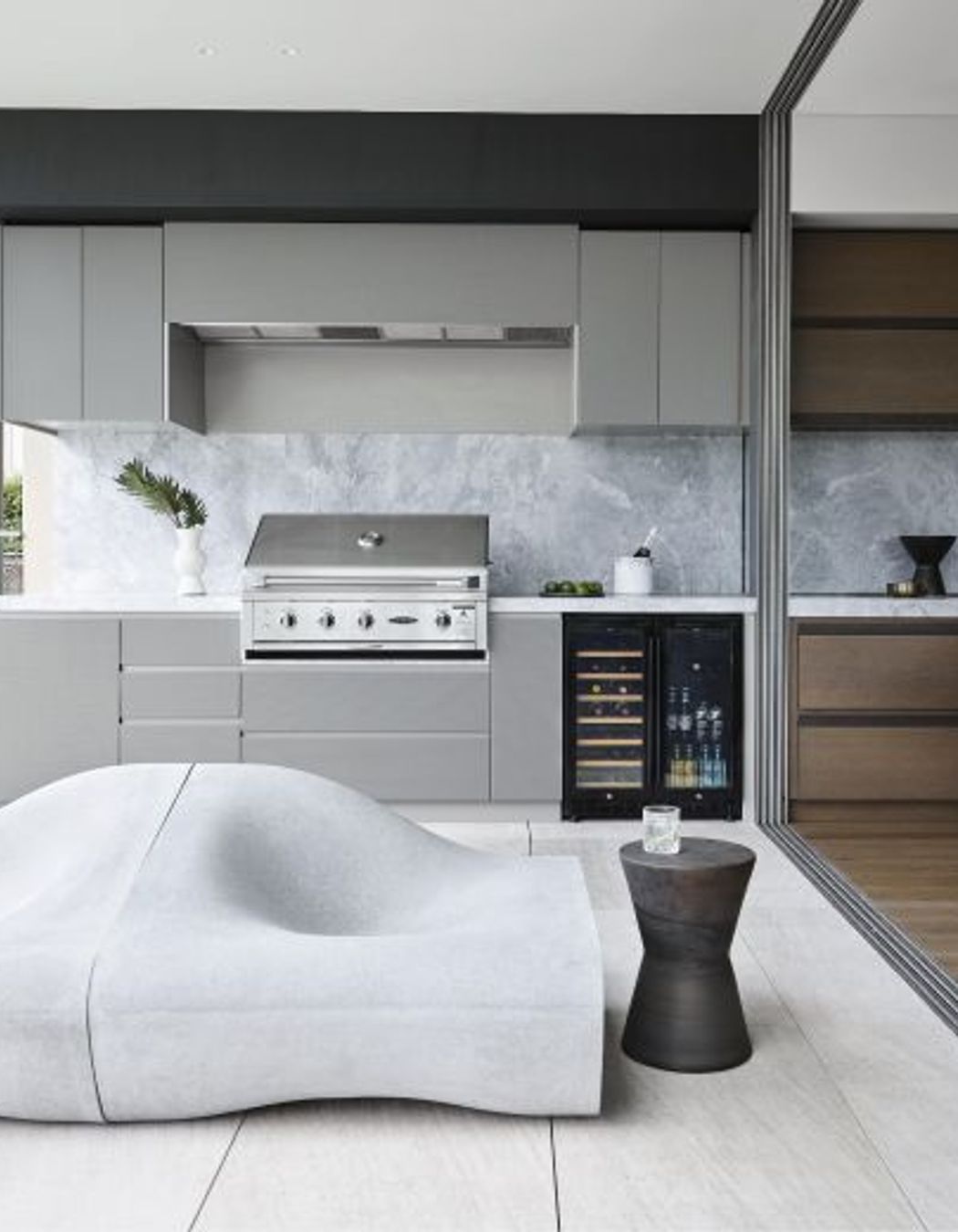 Concha Bonita Limestone | Waterjet Finish | Toki Constructions | Jorge Hrdina