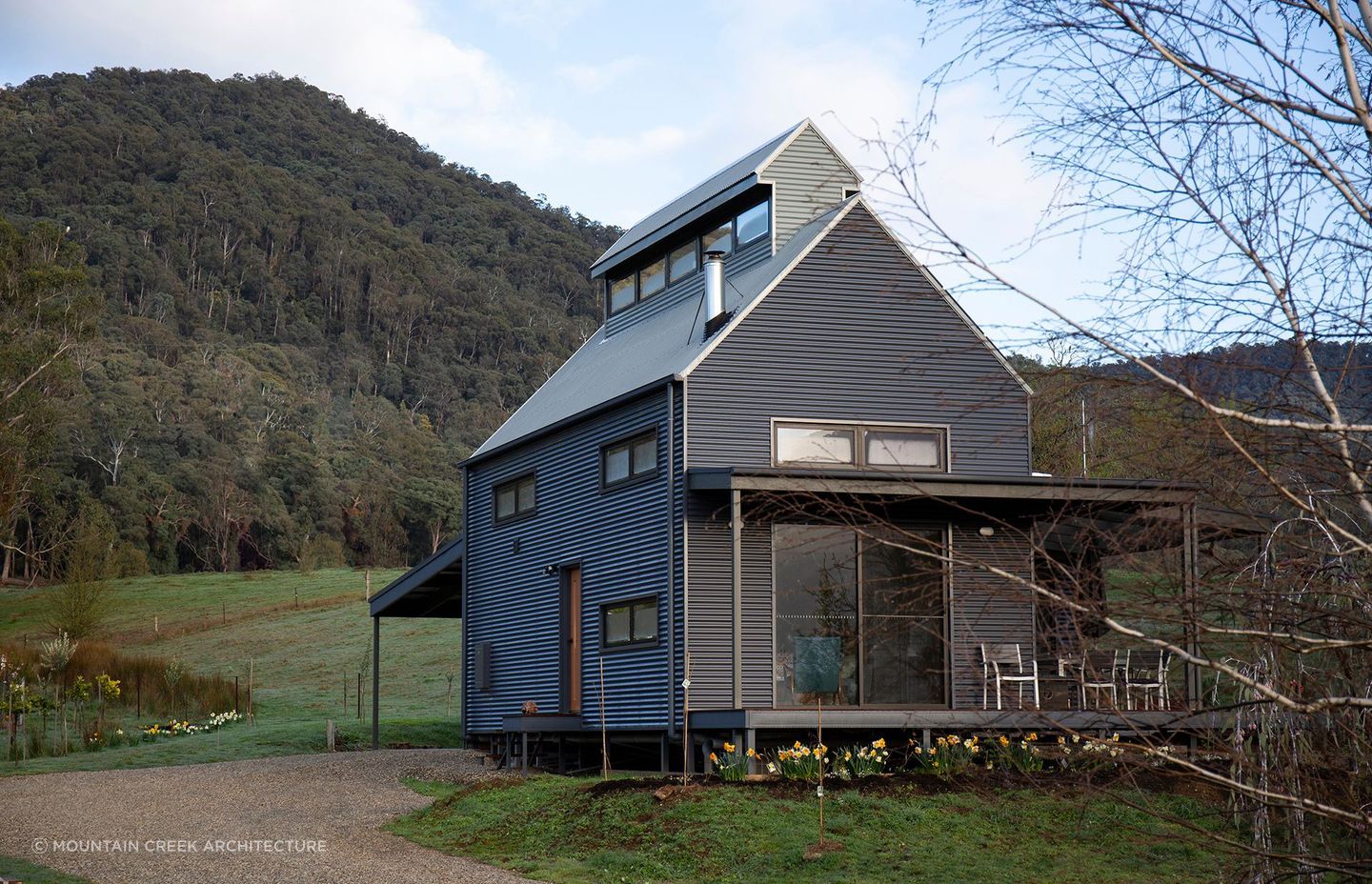 A modern, sleek exterior. Photographer: Charlie Brown.