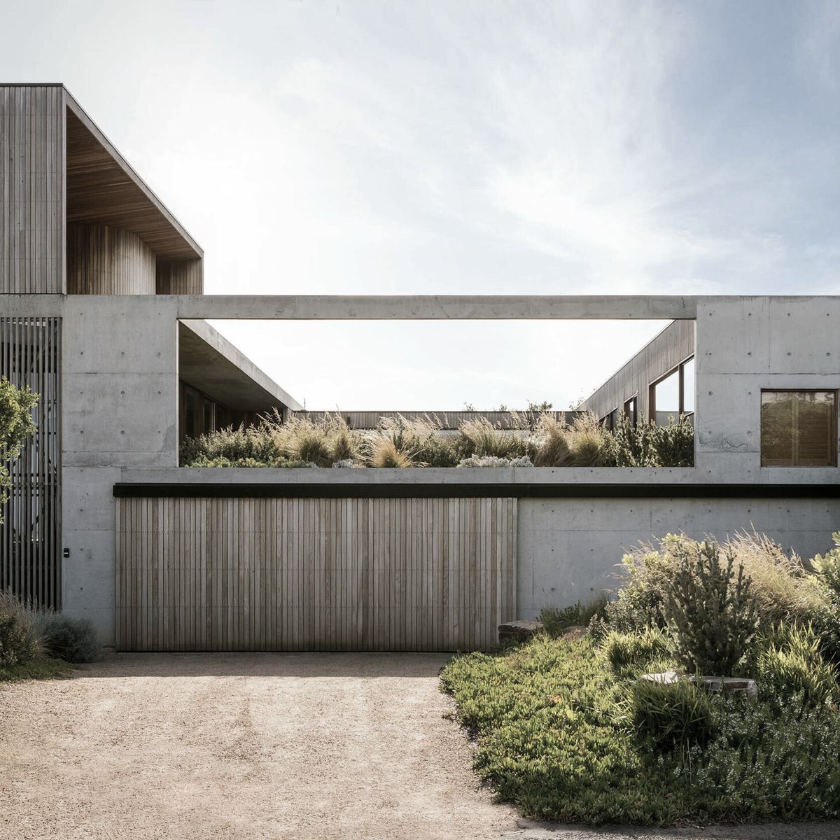 5 houses that prove the best garage door is one you don't notice