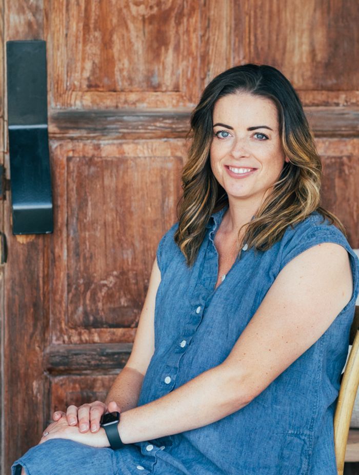 Interior designer Hayley Brown.