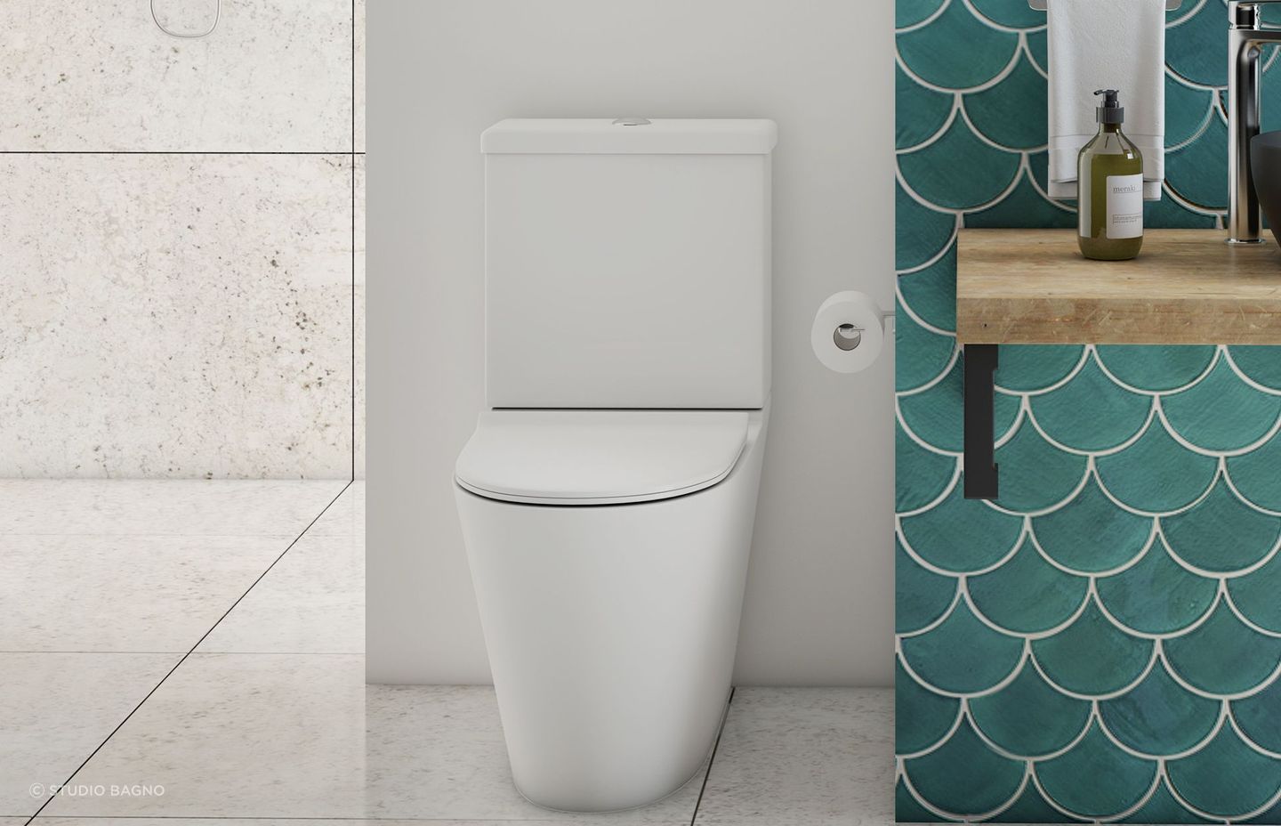 Manhattan Rimless Toilet Suite from Studio Bagno
