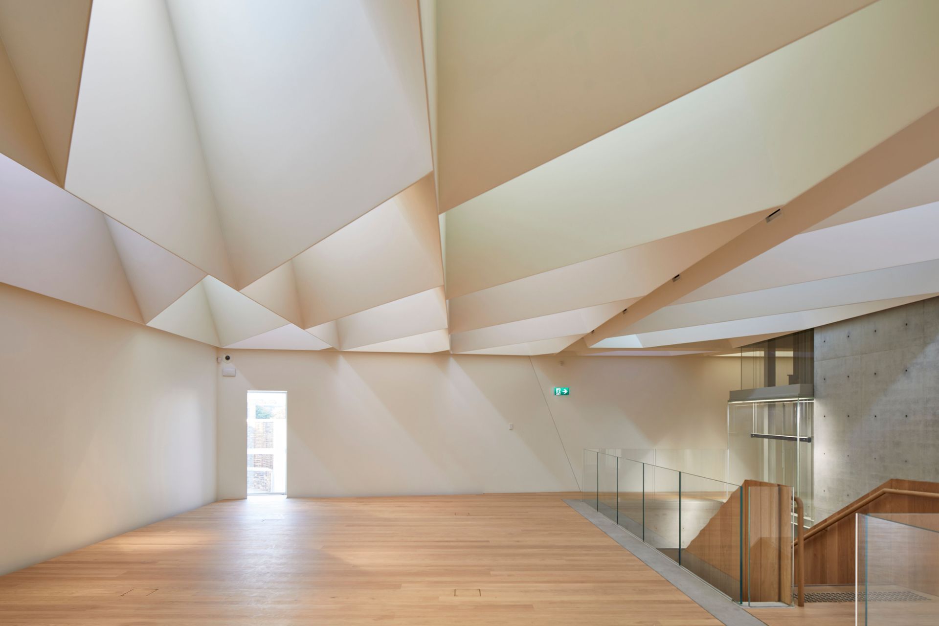 Phoenix Gallery NSW K9 wall mounted Exit and K9 mini Emergency concealed