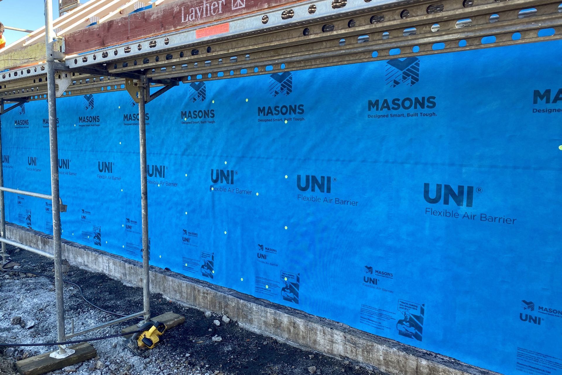 One of your best lines of defence against moisture in a modern, high-performance building is the UNI® Fixed Air Barrier from Masons. We explain how it works.