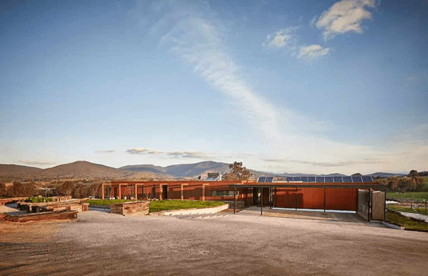 Yackandandah home. Design and construction by Modscape.