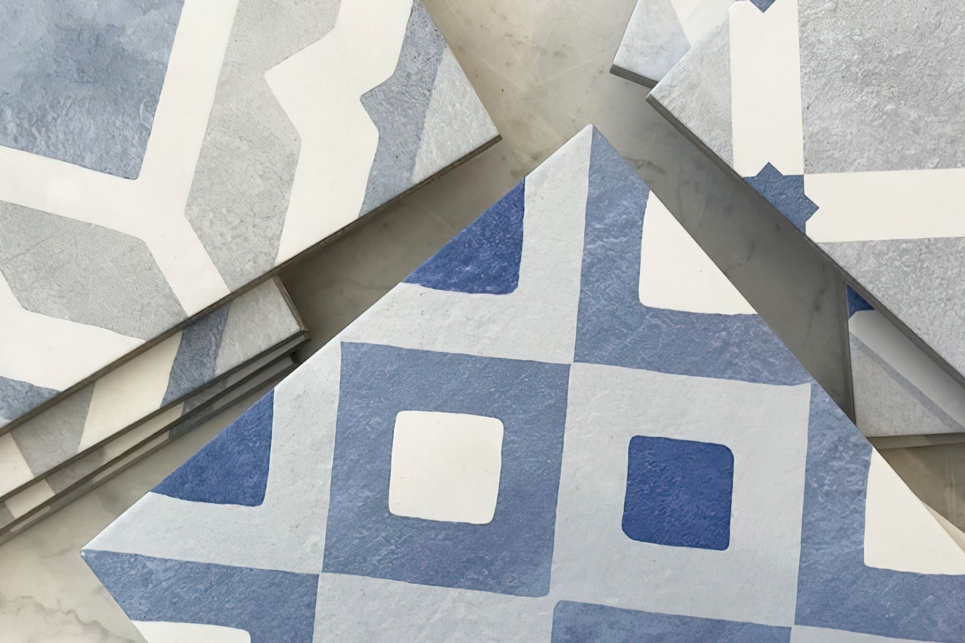 Our luxurious Mykonos collection is inspired by the lush patterns and colours of Mediterranean design. The collection includes a variety of pattern tile options as well as solid coloured tiles that can be used together to create a sense of balance in your interior design scheme.