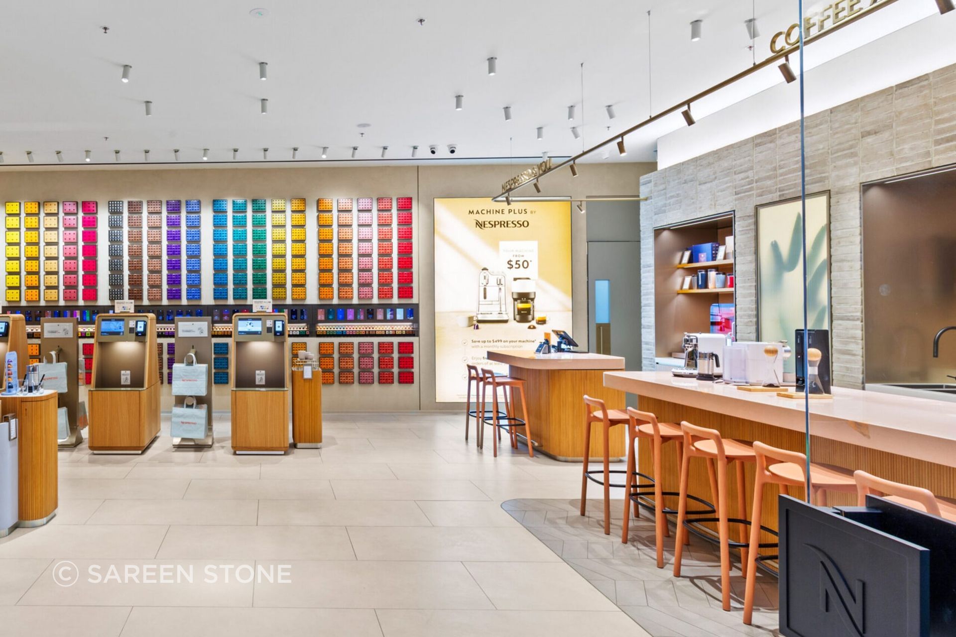 Nespresso Boutique, Chadstone | McCredie | Alexander Interiors