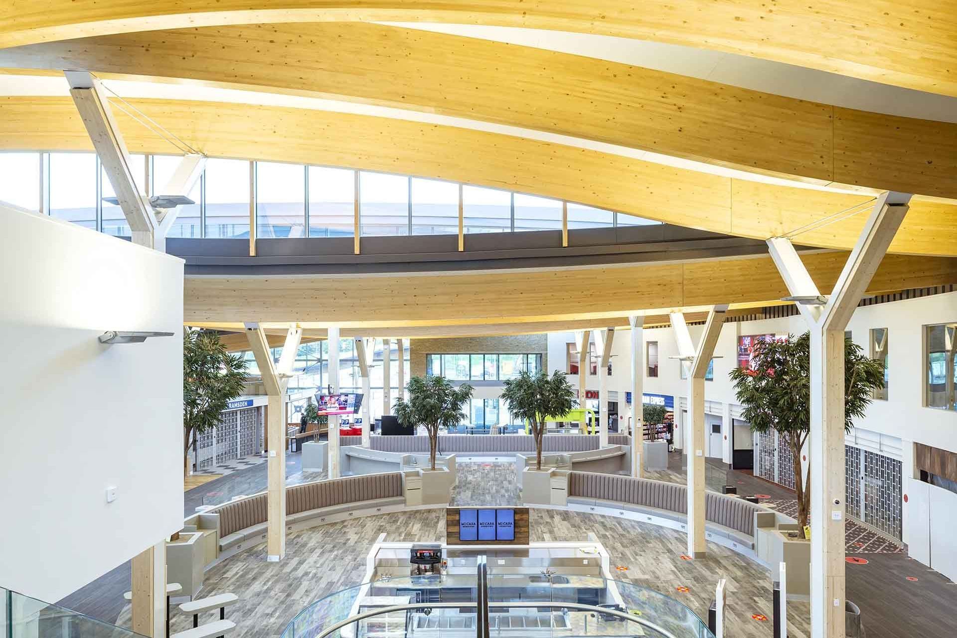 ‘New concept’ motorway service area: welcoming and sustainable thanks to PEFC-certified timber