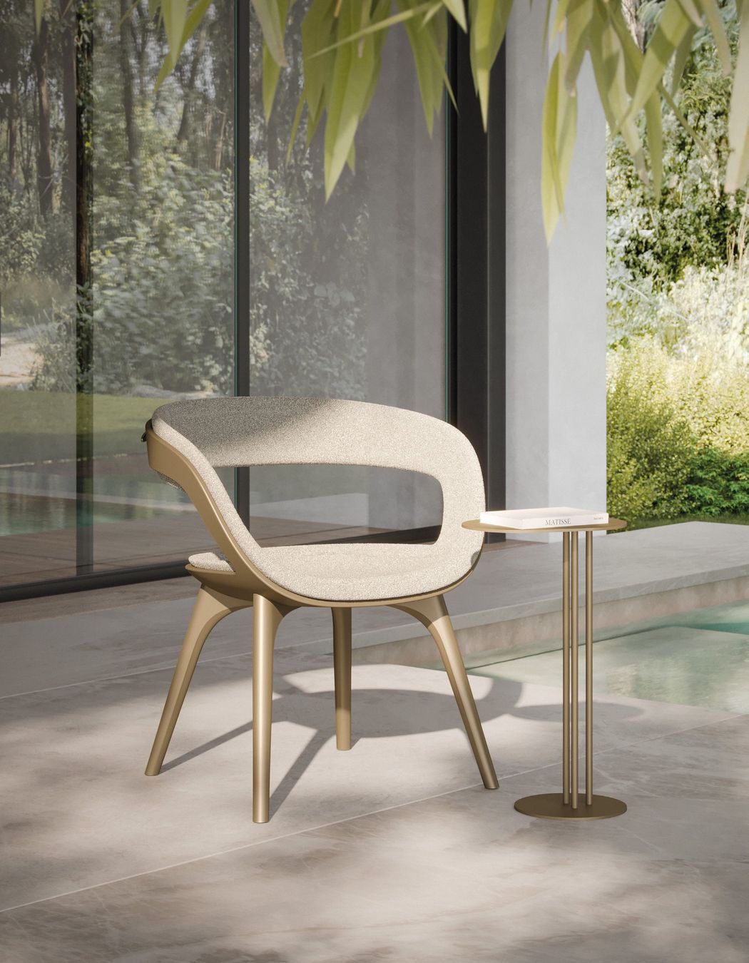 Nido chair designed by Pininfarina