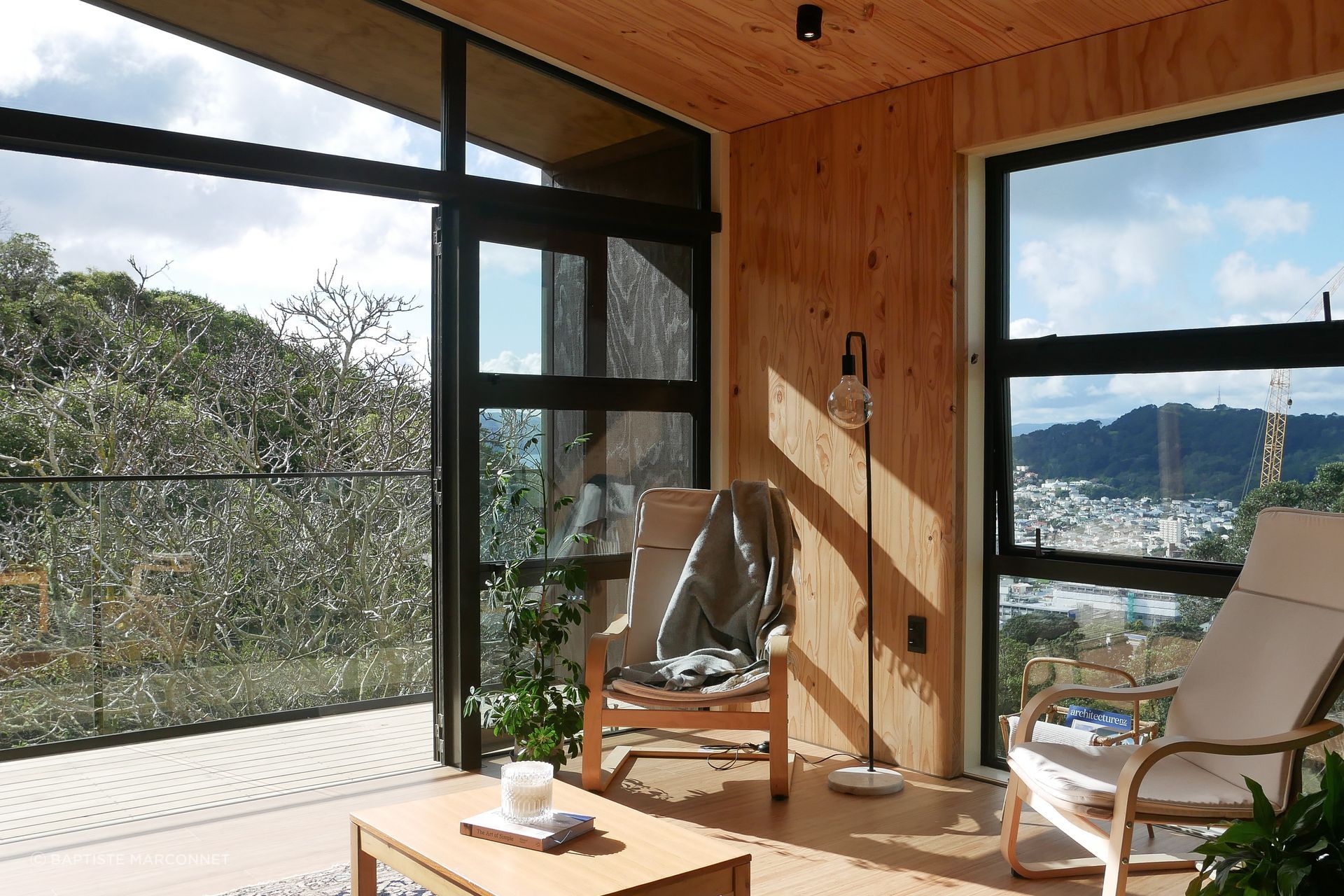 Te Whare-iti homes are designed to be comfortable year-round, with an automatic ventilation system installed to keep temperatures down in summer.