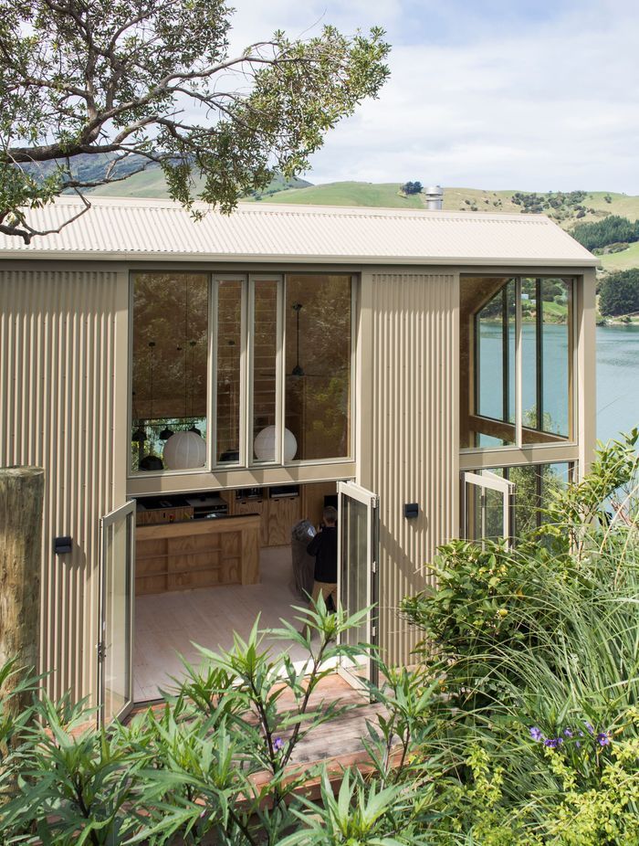Blanks House in Robinson Bay, Christchurch, by Bonnifait + Giesen, is glazed to maximise sunlight from every direction. Photograph by Russell Kleyn.