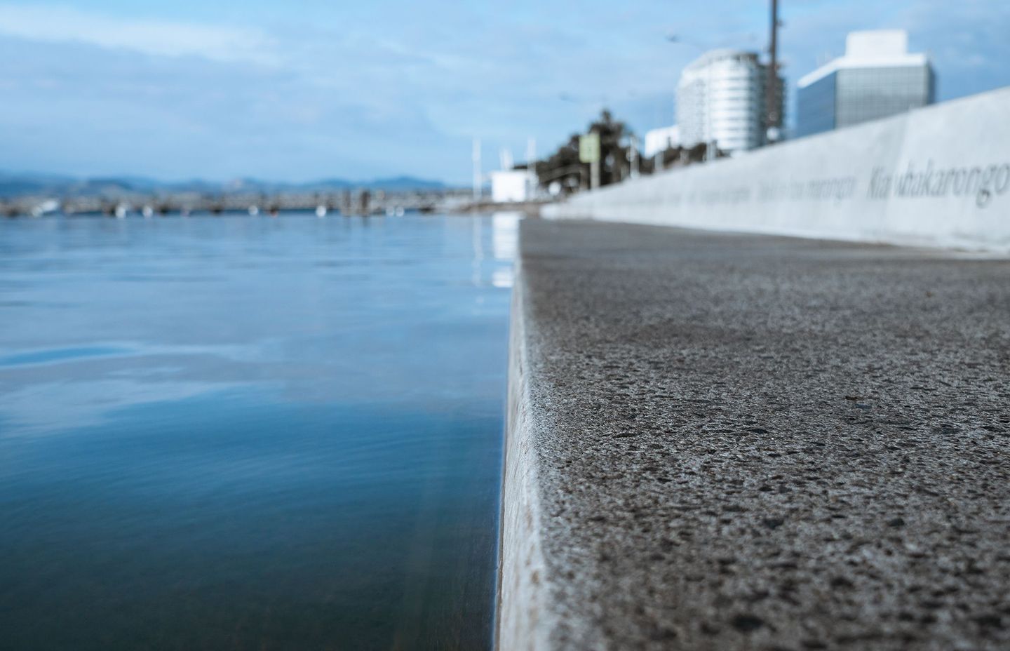 PeterFell Texture Safe isn’t an applied anti-slip application—it’s a permanent texture created to the concrete’s surface.