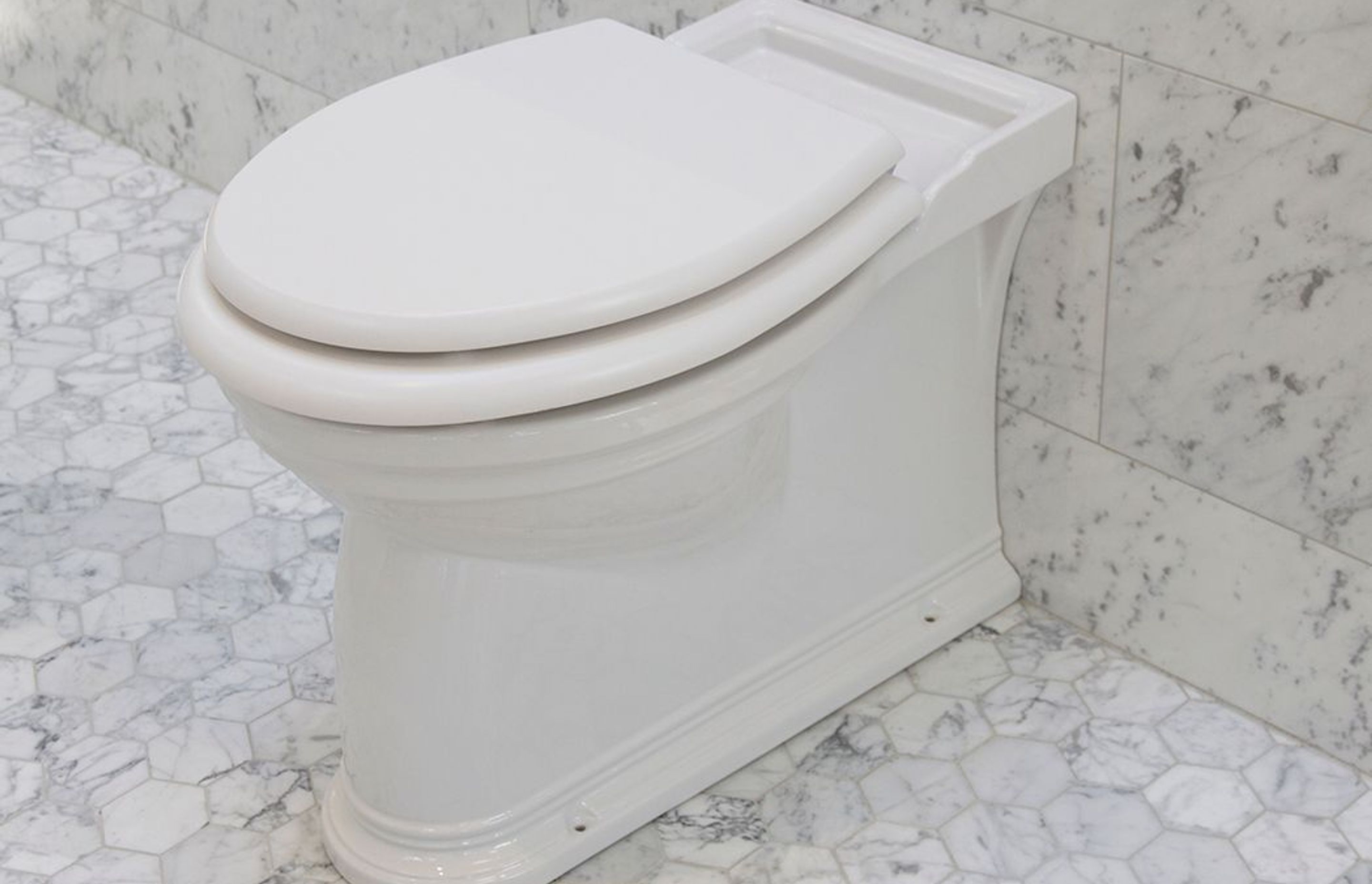 The English Tapware Company - Perrin &amp; Rowe Traditional Back To Wall Toilet
