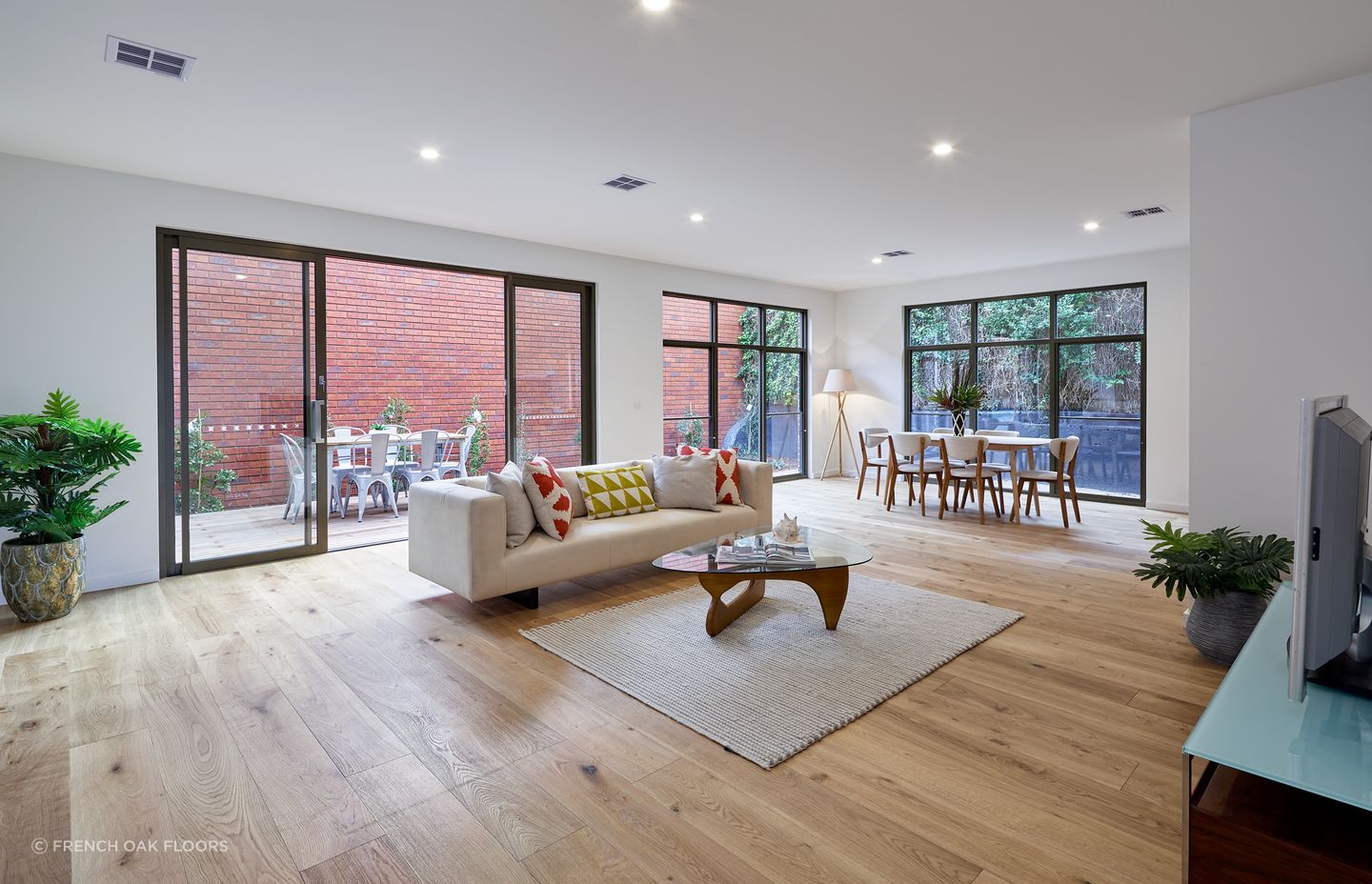 Engineered timber floors often have the look and feel of solid timber floorboards.