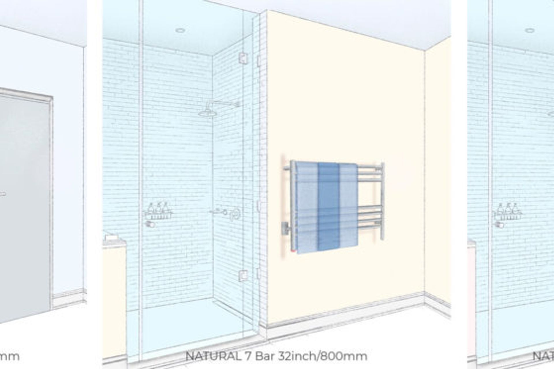 Using a heated towel rail during summer time