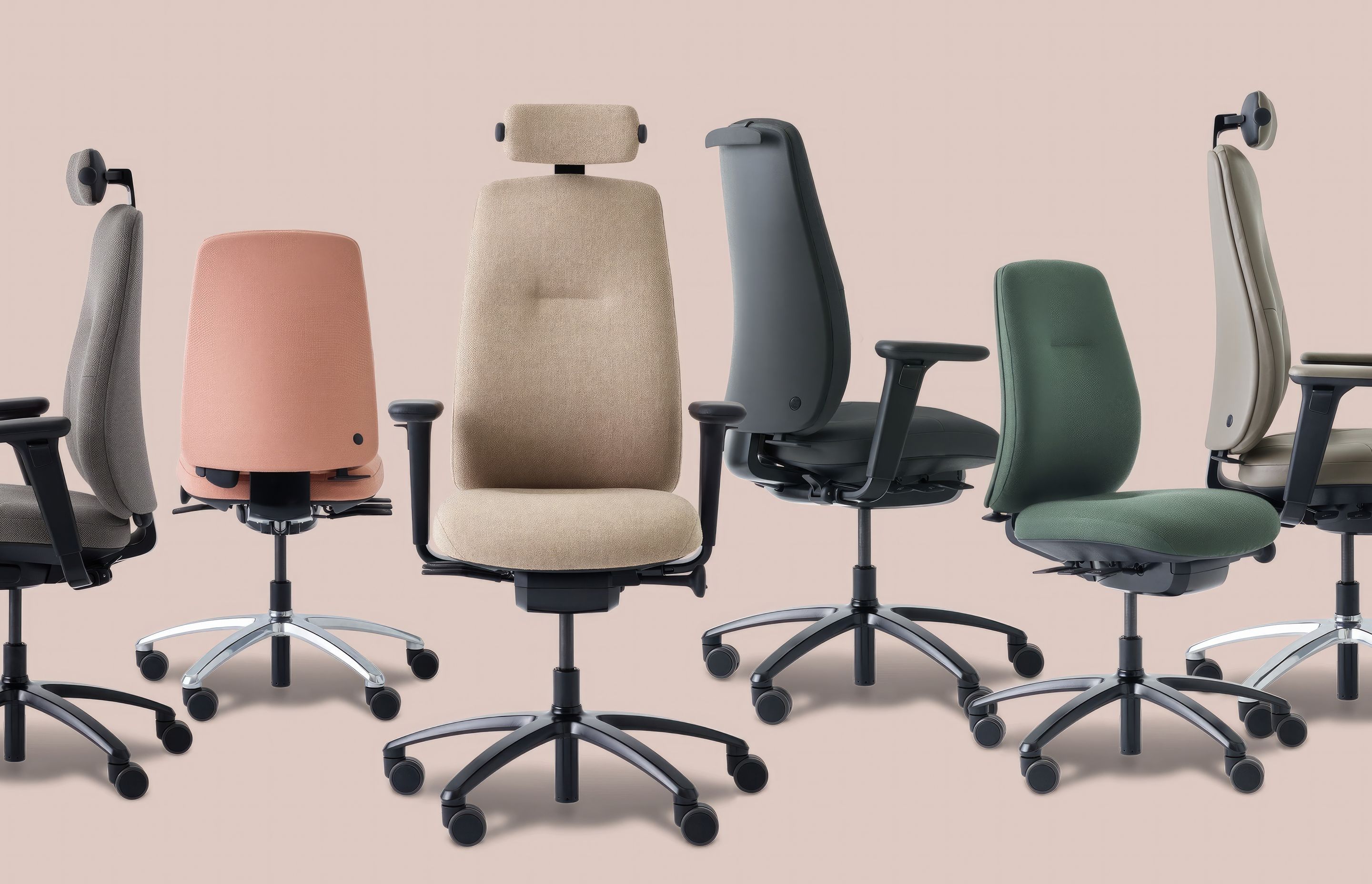The RH Logic is a series of chairs available in a range of sizes, fully adjustable to suit every individual need