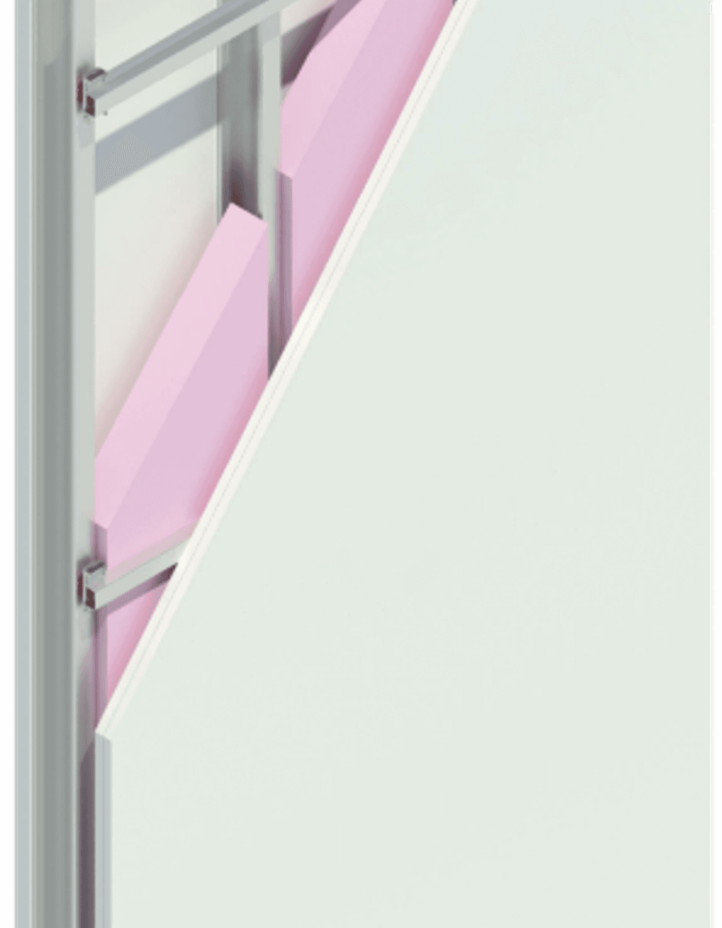 Figure 1: Wall installation using M237R Resilmount.
