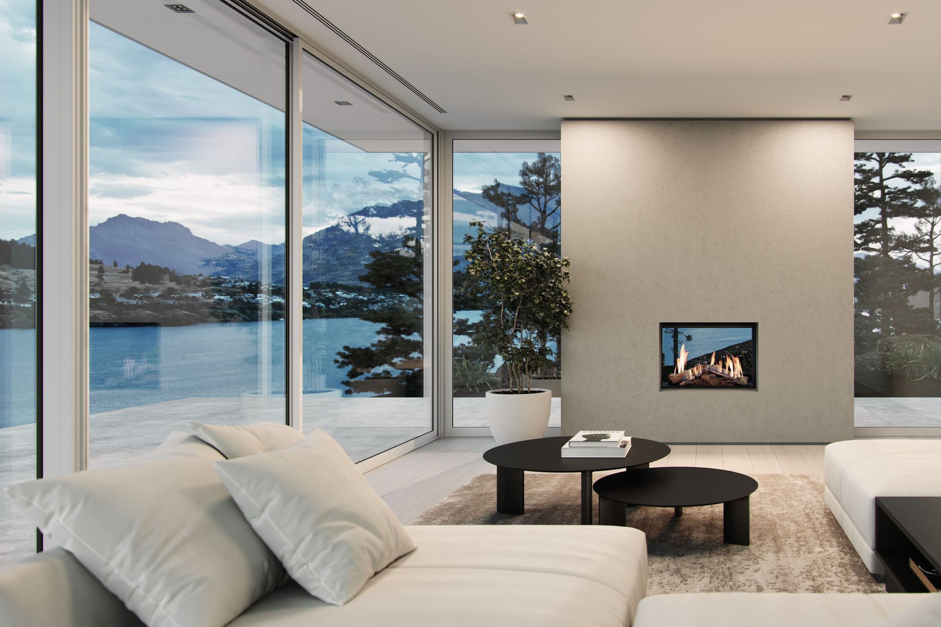 Options like the superb Rinnai Linear Indoor/Outdoor Gas Fire can deliver in more ways than one.