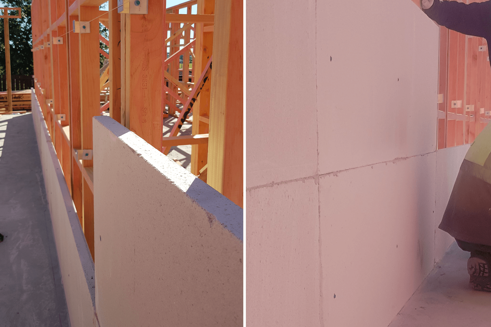 The INTEGRA Central Barrier Intertenancy Wall system is a lightweight concrete panel system designed for easy installation in medium-density, multi-unit developments.