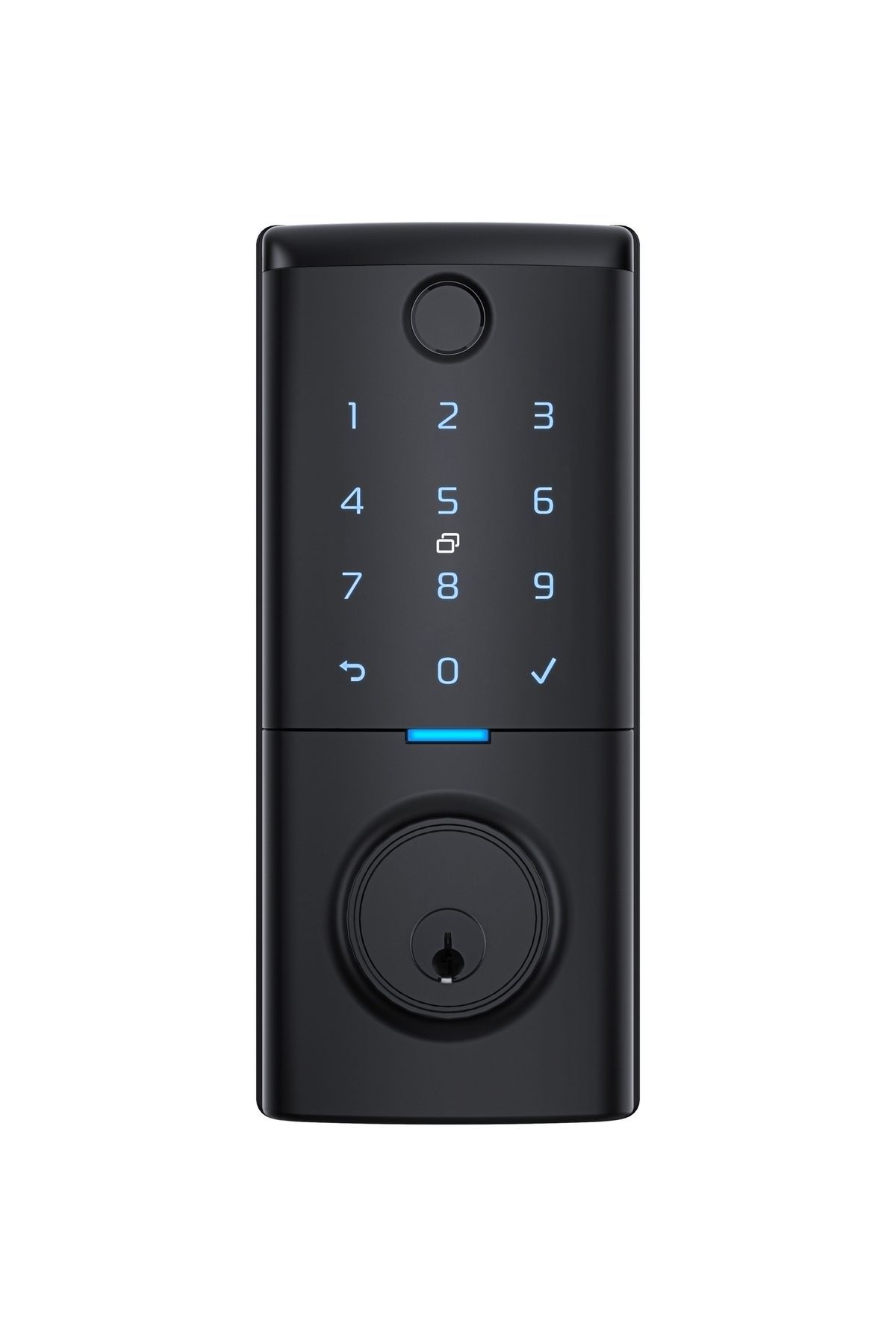 Schlage-Ascent-Smart-Deadbolt-front-on-Black.jpg