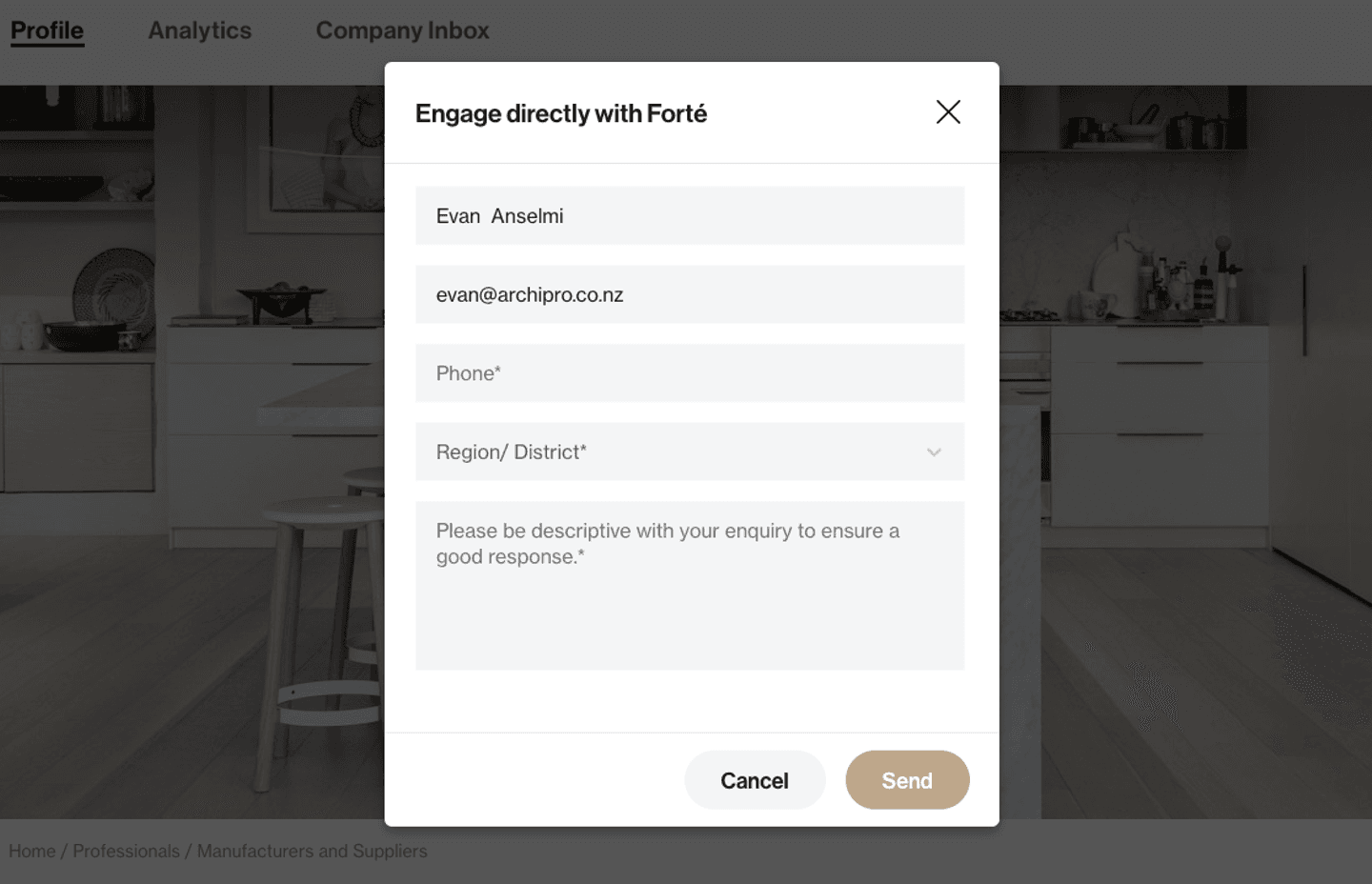New Feature - Company Inbox
