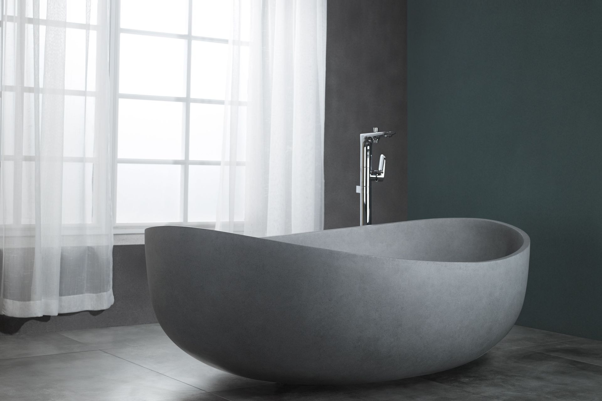Showpiece baths have been getting more popular in the last decade.
