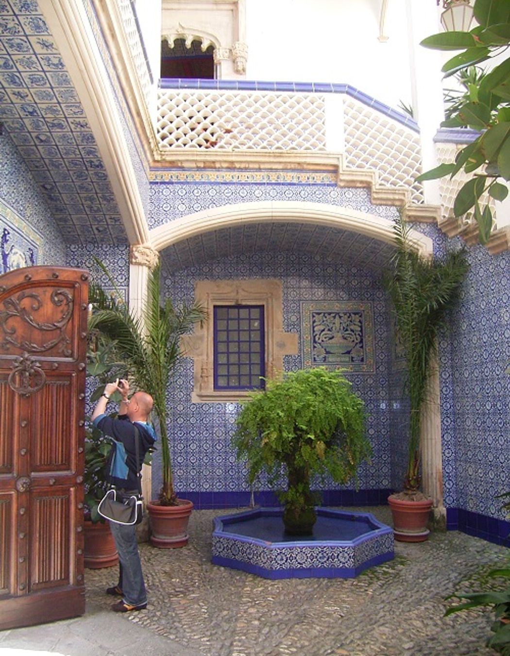 Decorative talavera style tiles can also give your bathroom an authentic Spanish look