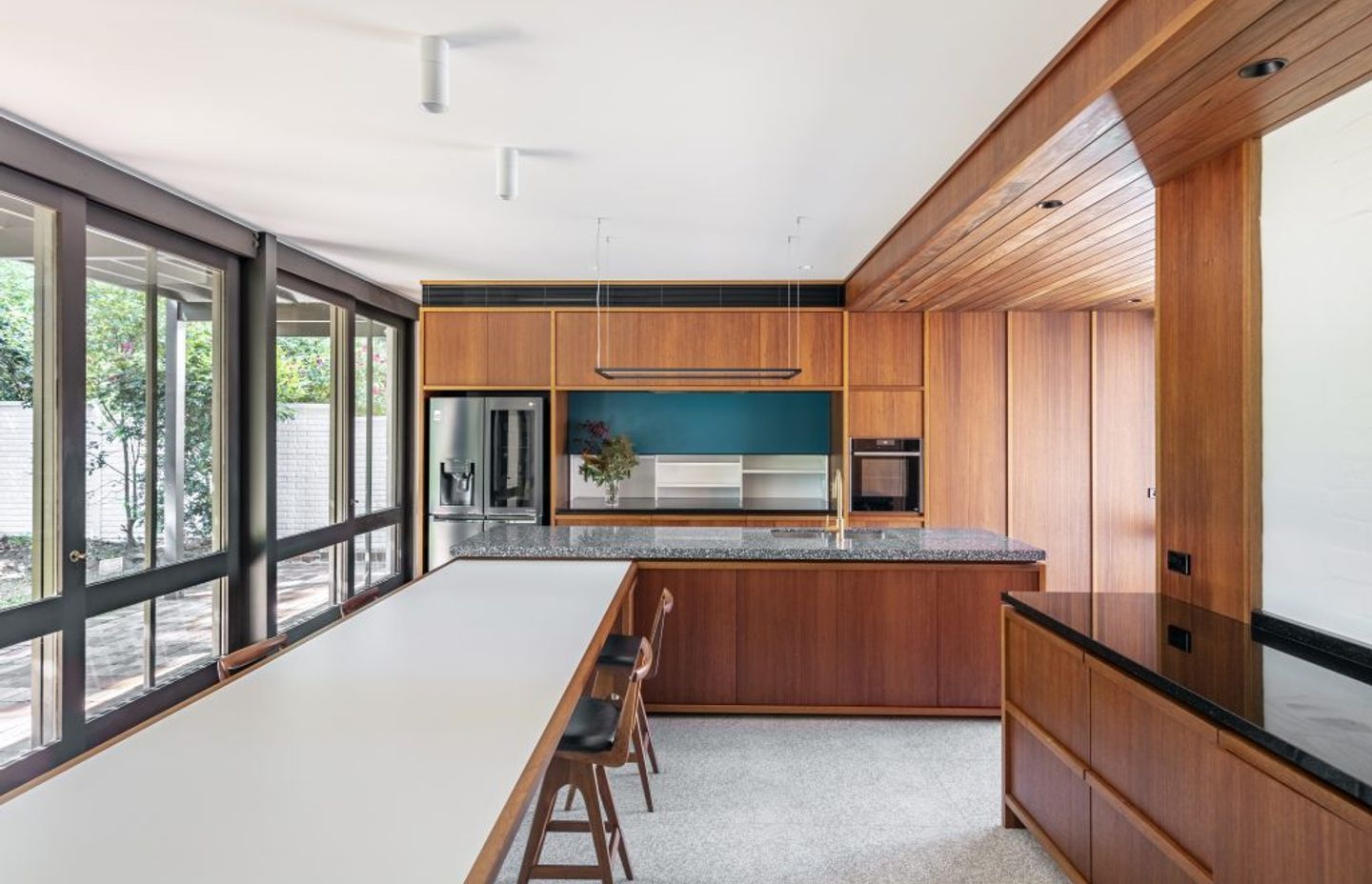 The revamped kitchen. Image Murray Fredericks