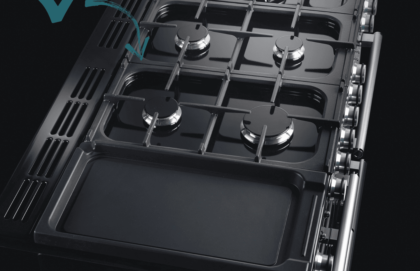 What Falcon parts and accessories can be placed in the dishwasher?