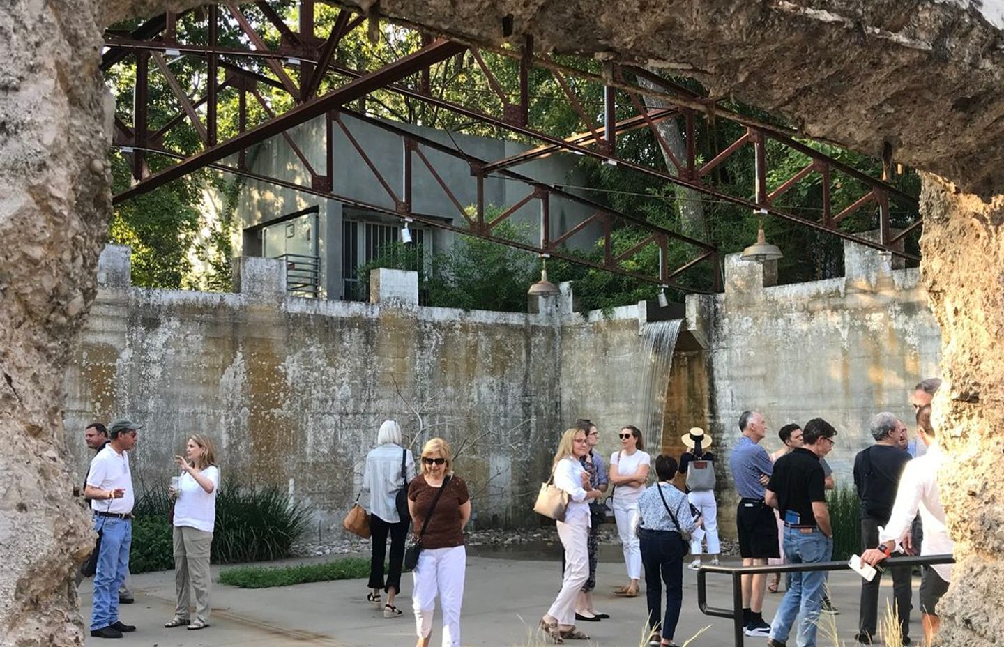 Oberlander Prize, Turtle Creek Water Works, Dallas, TX, 2019. Photo credit Charles A. Birnbaum, courtesy The Cultural Landscape Foundation