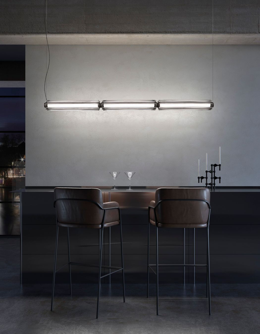 Jeff pendant, new to the 2025 Vistosi collection.