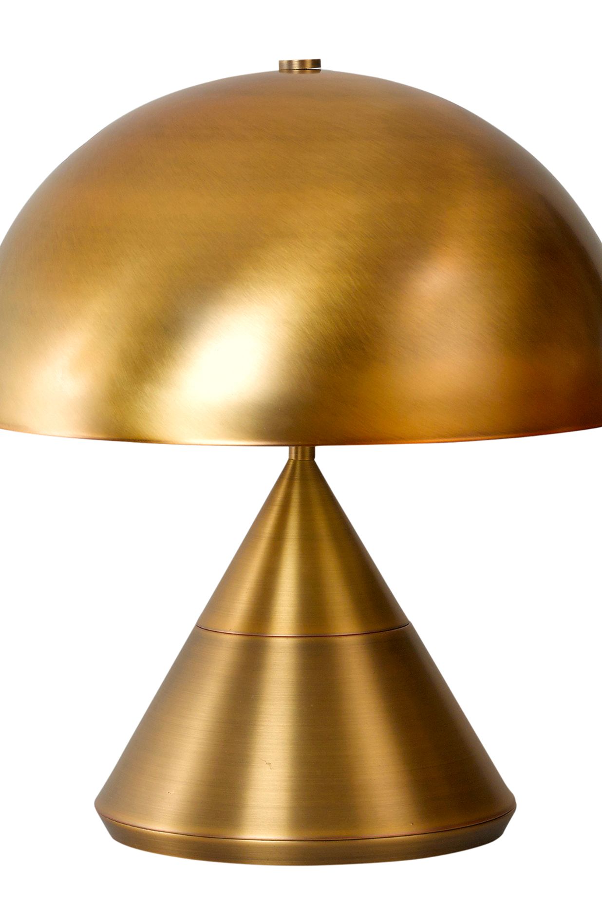 The 'Wayy' table lamp in brass, Bloomingdales