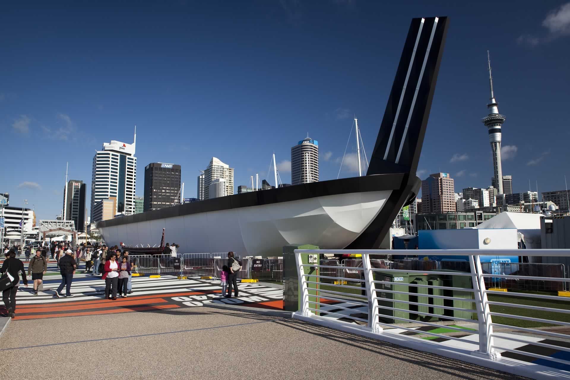 TOA's Waka Māori project for the Rugby World Cup.