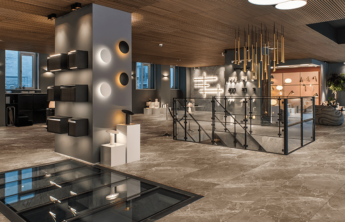 The Kährs Luxury Tile range also features six stone-look styles.