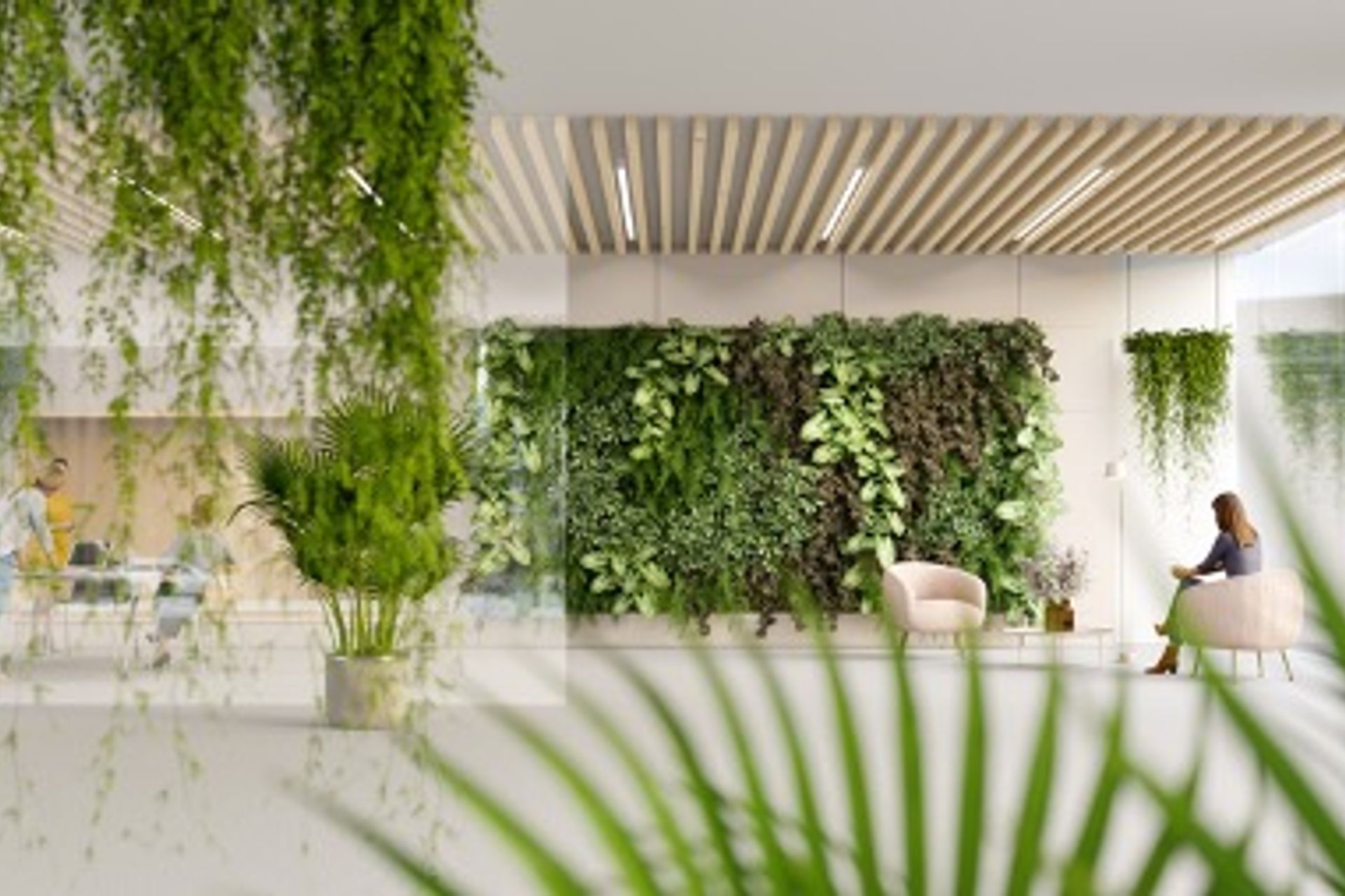 Wall gardens have been around for a few years now but will never be outdated. Bringing nature indoors is a fantastic way to make any interior space come to life.