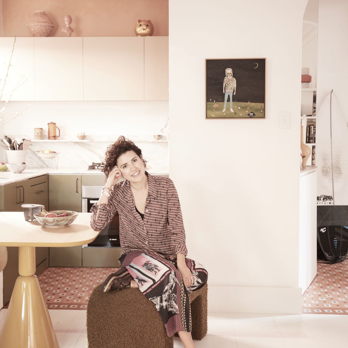 Behind the scenes at YSG: Playing with colour and texture