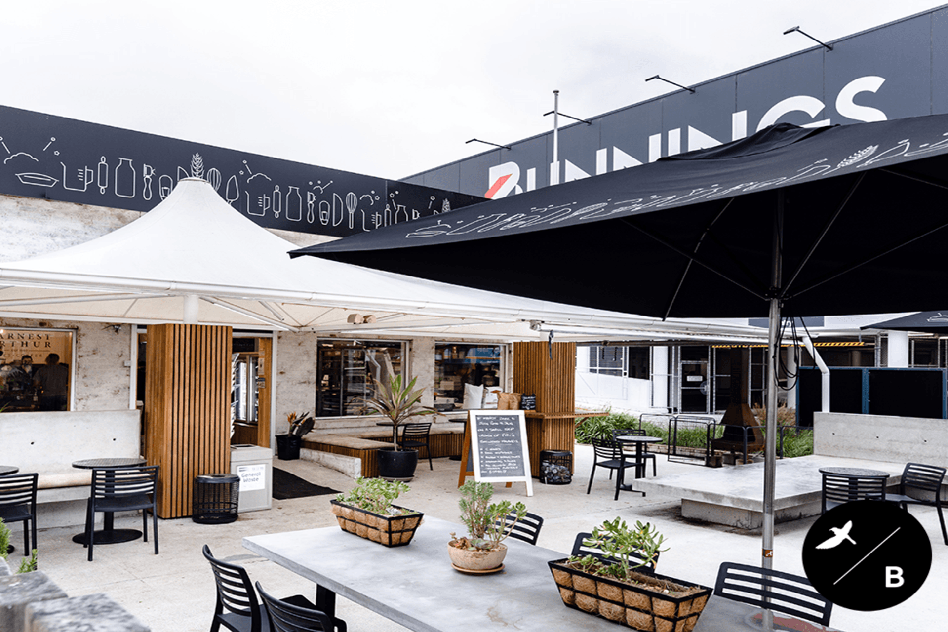 No one likes sitting on top of each other. We consider this when dealing with commercial venues. Interior Design: Birdblack Design. Photography: Better Together Photography Co.