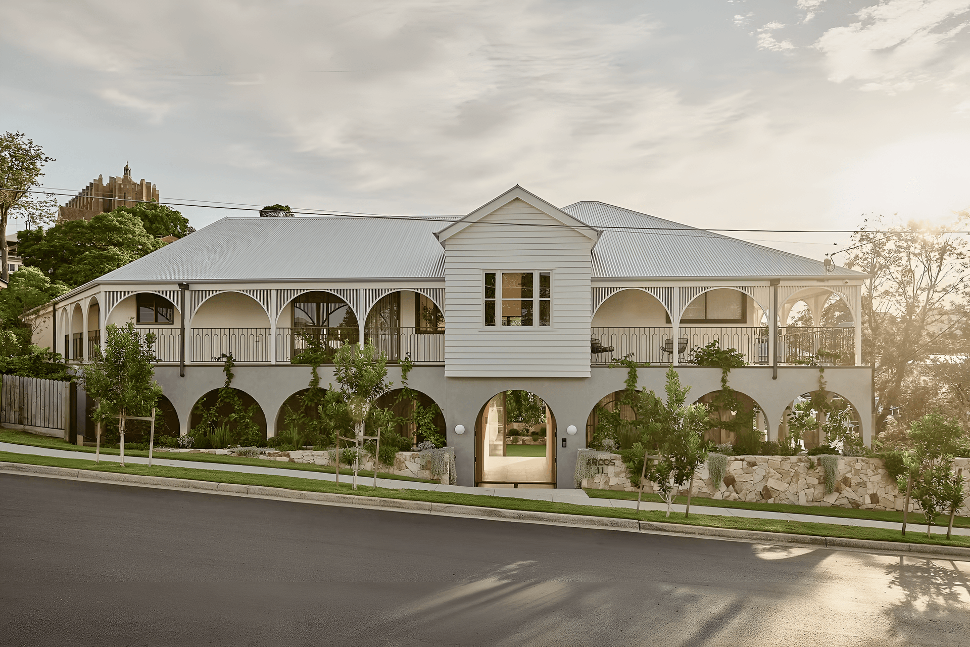 Mediterranean style homes feature plenty of greenery. Featured Project: Arcos by Green Care Project