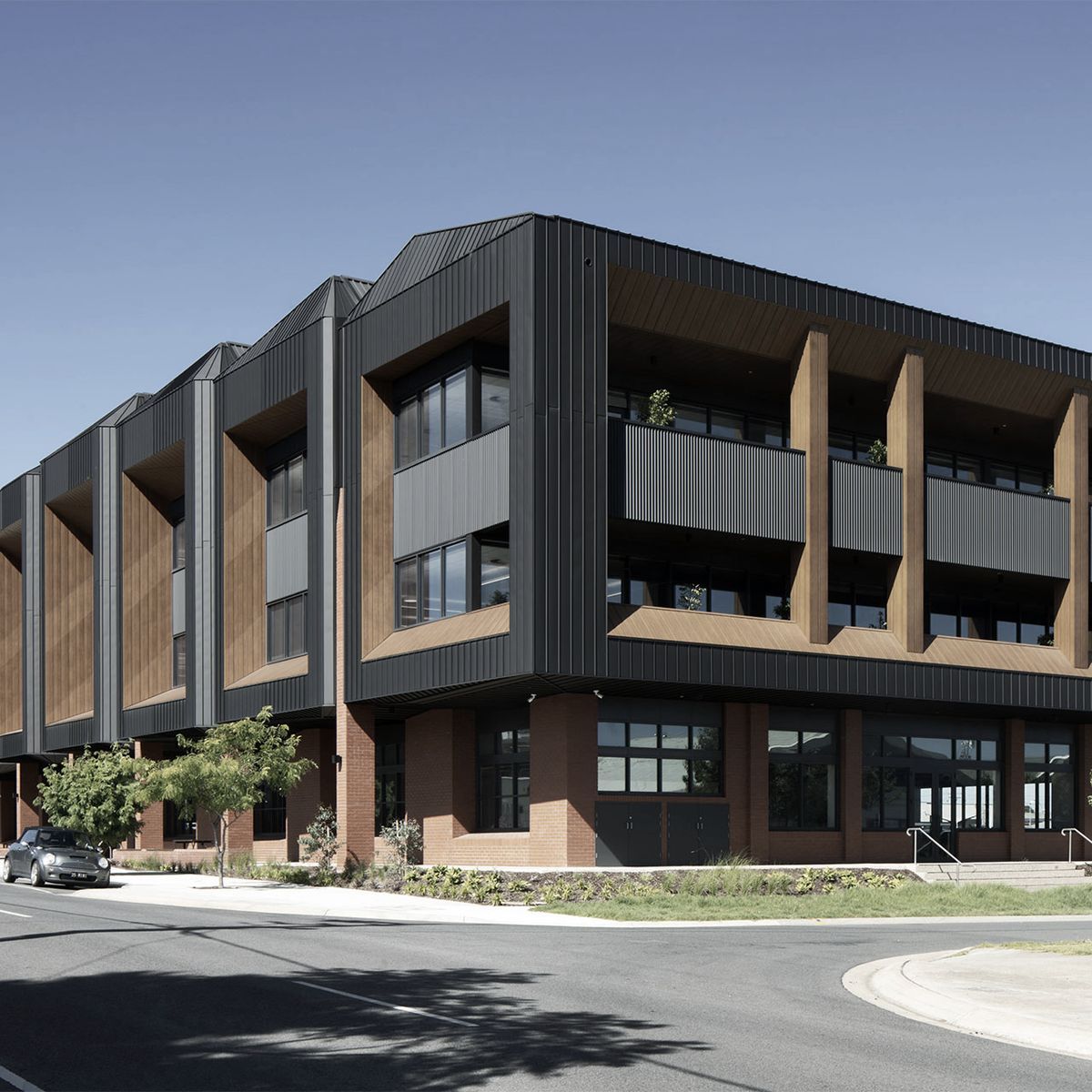 Using pre-painted steel to create expressive homes that stand the test of time